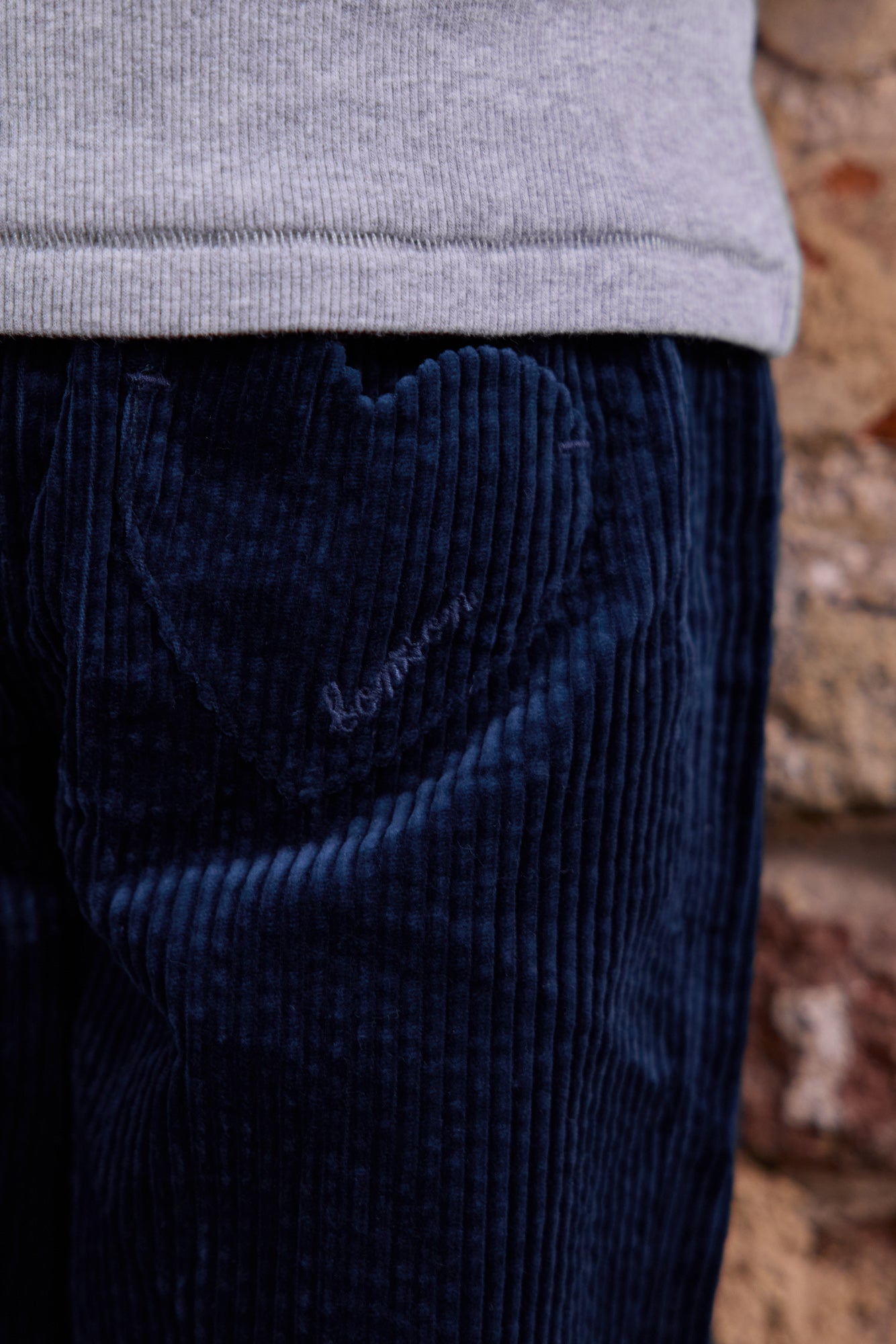 Pantalon - Duck King Blue Velours