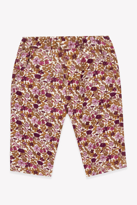 Pantalon - Printemps Flowers Velours - Image principale