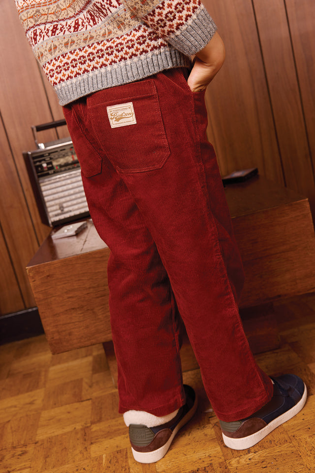 Trousers - Play Chestnut Velvet - Image principale