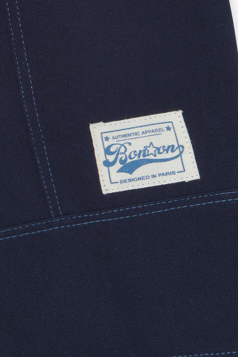 Trousers - Martin Sailor Blue Cotton - Image principale