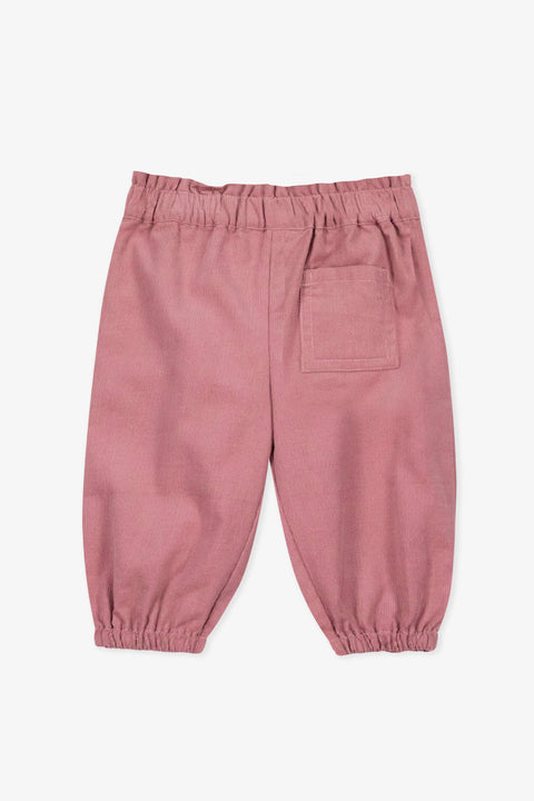 Pantalon - Biscotte Rose Bacon Velours - Image principale