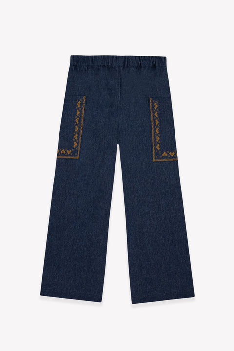 Pantalon - Lauren Chambray Coton - Image principale