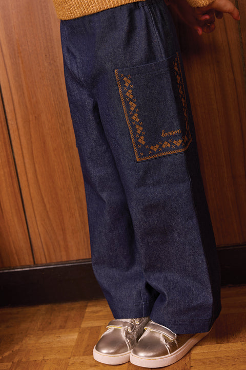 Pantalon - Lauren Chambray Coton - Image principale