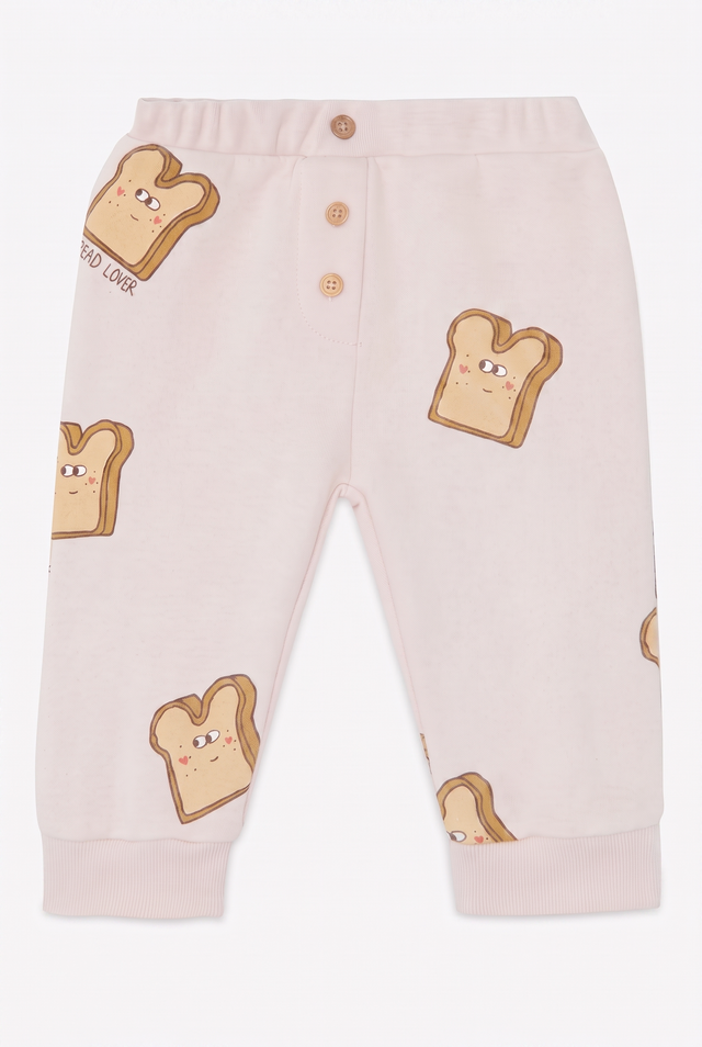 Jogging - Legere Rose Baby Coton - Image principale