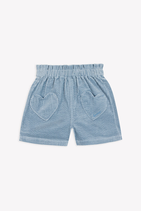 Short - Melanie Bleu Docker Coton - Image principale