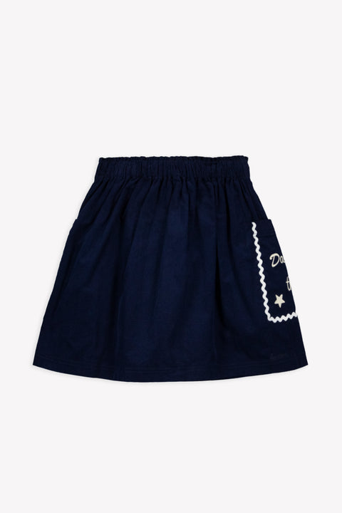 Jupe - Ruche Sailor Blue Coton - Image principale