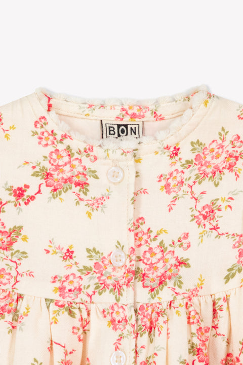 Robe - Pivoine Sunday Flowers Coton - Image principale