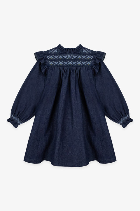 Robe - Babouchka Chambray Coton - Image principale