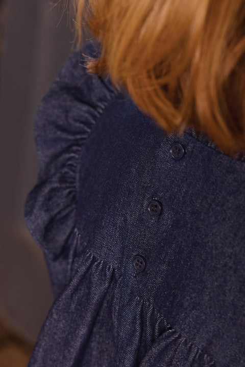Robe - Babouchka Chambray Coton - Image principale