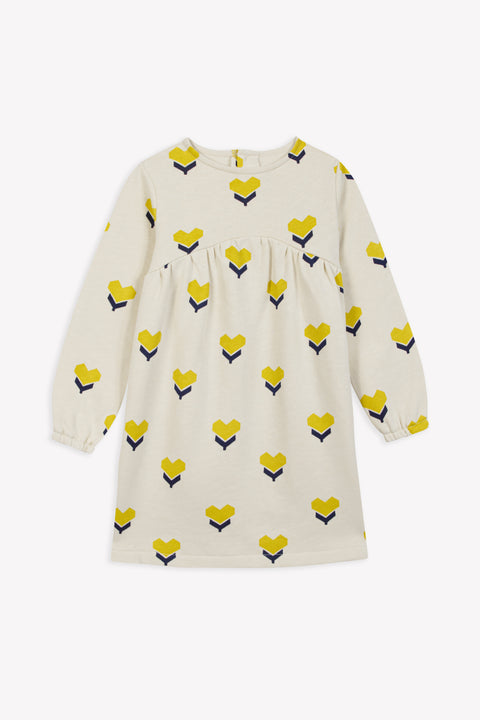 Robe - Logo Cœur Flower Coton - Image principale