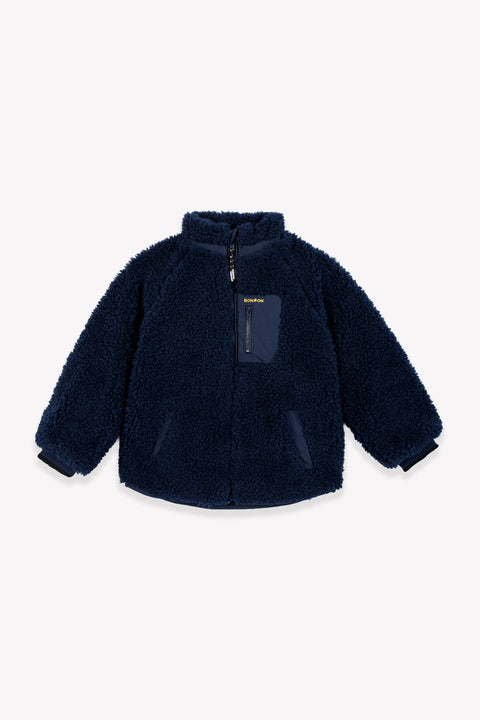 Jacket - Pao Sailor Blue Sherpa - Image principale