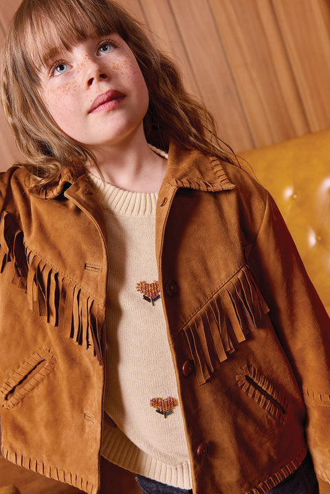 Veste - Pocahantas James Brown Cuir - Image principale