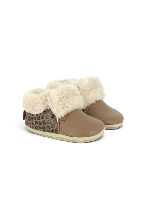 Pantoffels - Doudou gevoerd luipaardmotief - Image principale