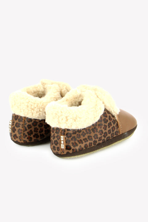 Chaussons - Doudou Fourré Léopard - Image principale