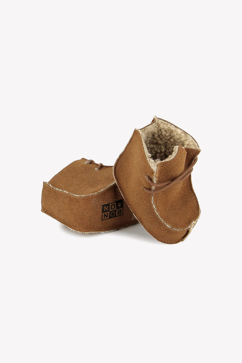 Slippers - Fjord Brown Leather - Image principale