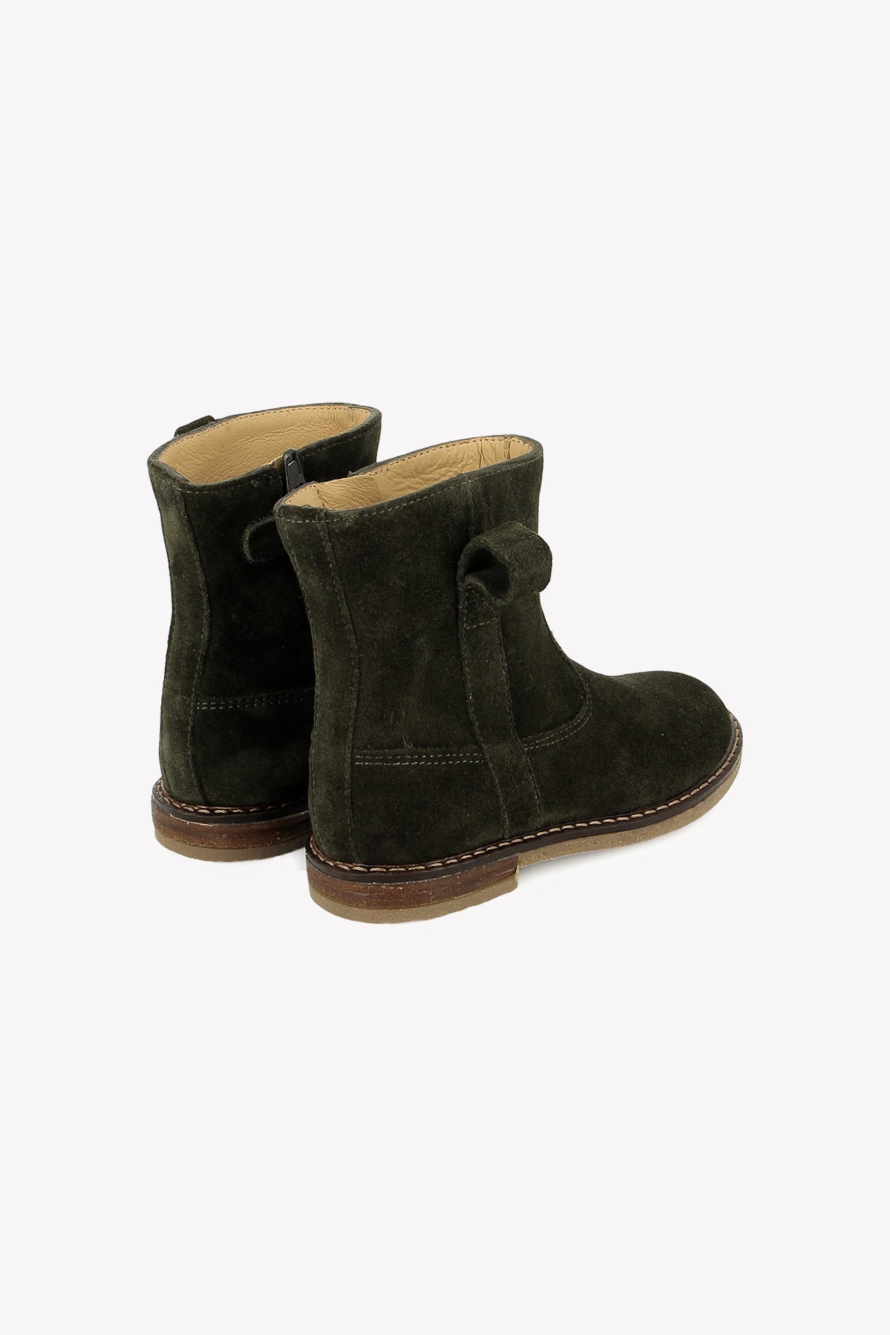 Bottines - Escape Kaki Cuir