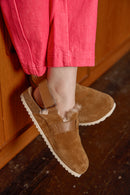 Clog - Luv Brown Sherpa