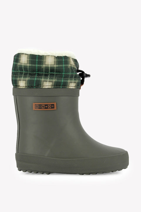 Bottes - Ploc Kaki imitation fourrure - Image principale