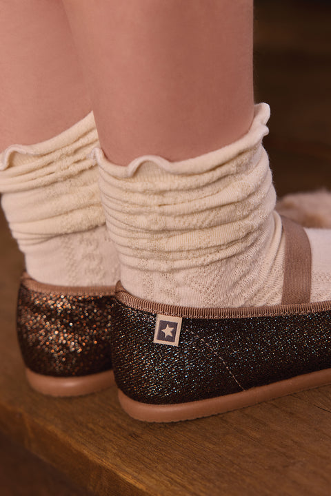 Chaussons - Pomponette Silver - Image principale