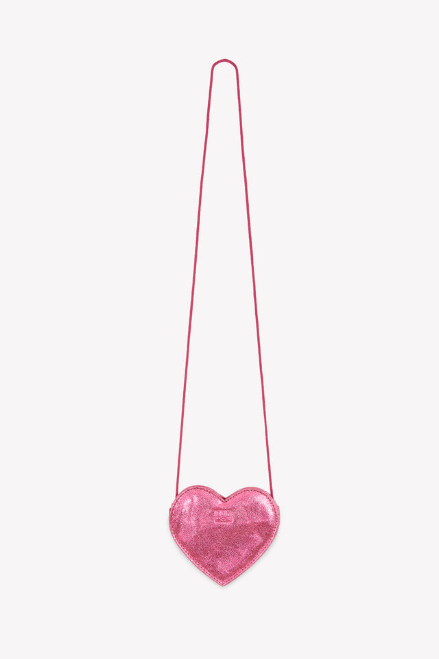 Sac à bandoulière - Lecoeur Rose Princesse Cuir - Image principale