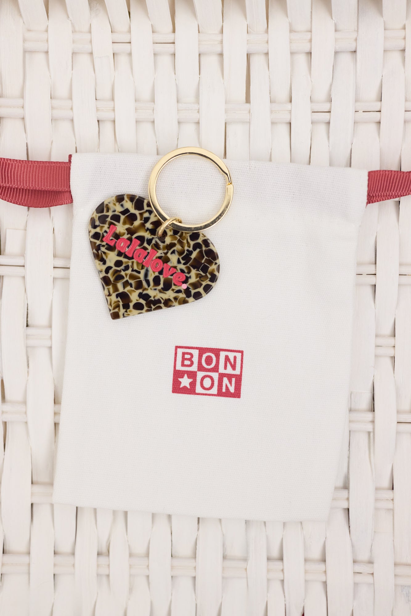 Porte-clés - Cœur bonton x gigi