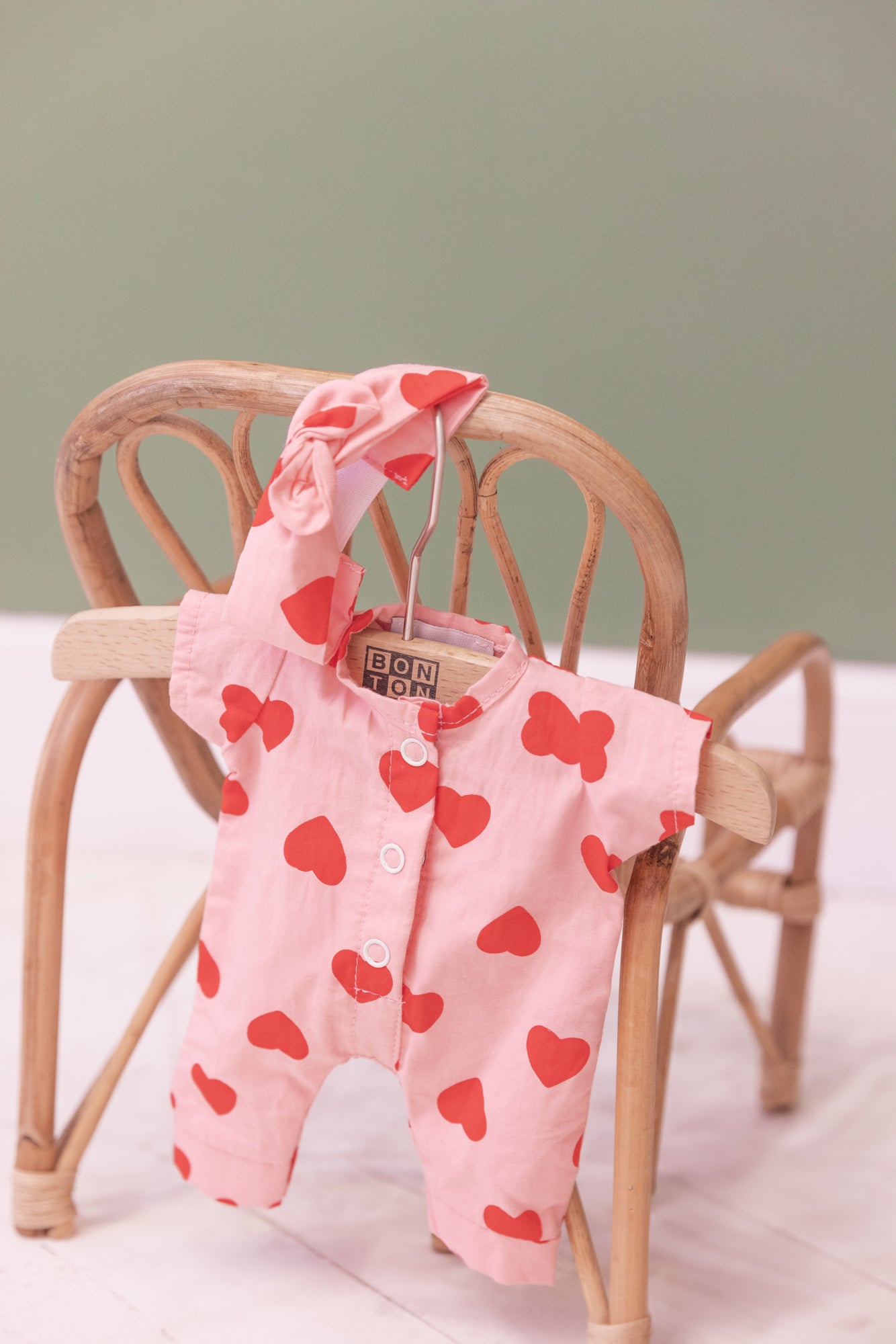 Accessory Baby doll - Outfit Lili Coeur Bonton + Minikane