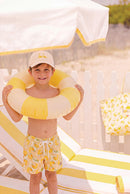 Short de bain - L'Océan Limone Loulou x Bonton