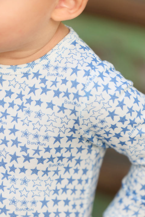 Pyjama à étoiles - Bleu - Image principale