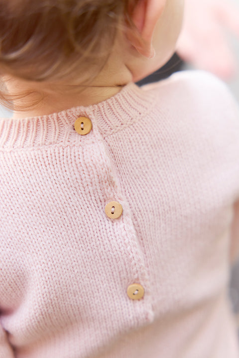 Combinaison - Mil rose clair illustration fleur - Image principale