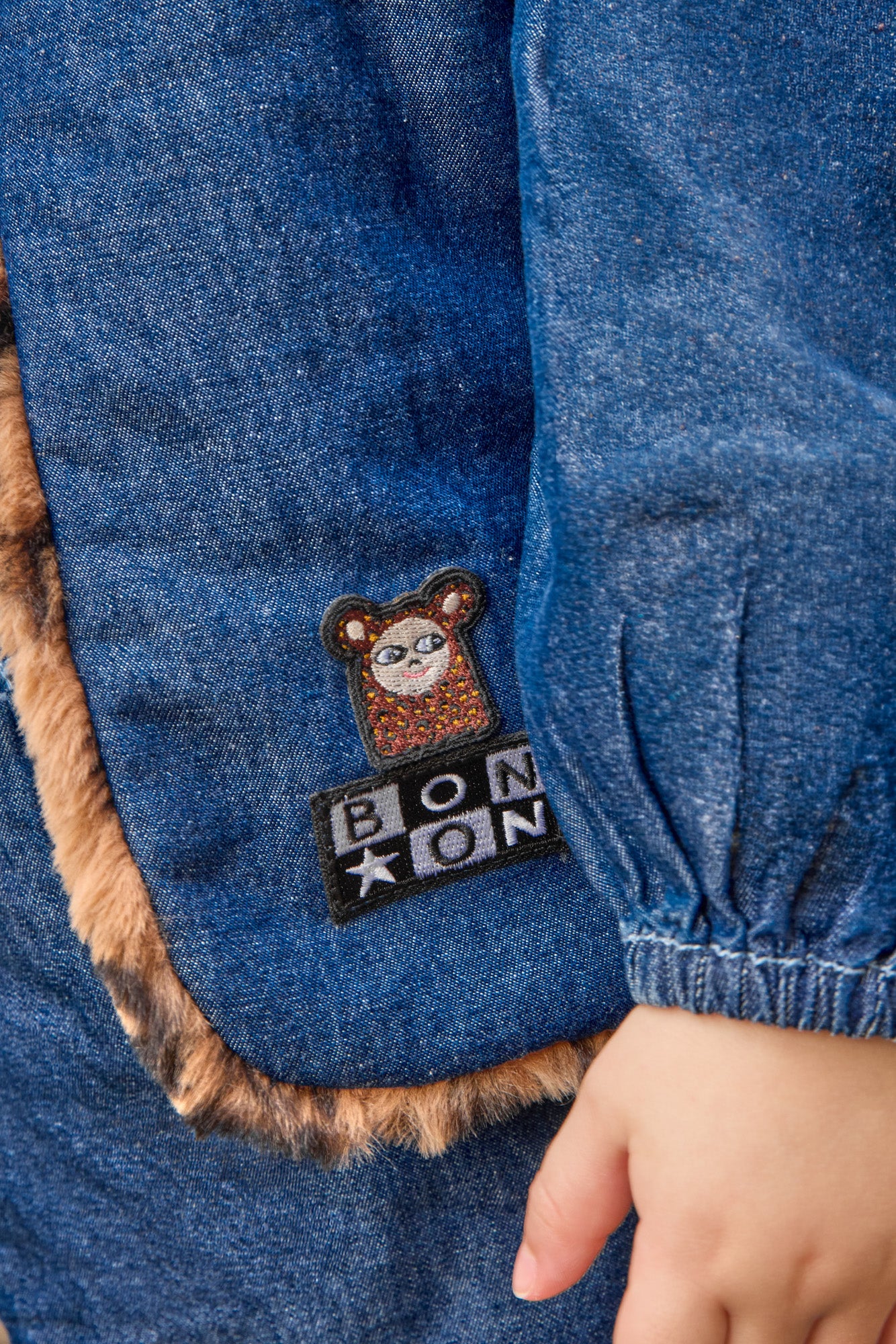 Gilet - Beti Blue Denim Bonton x Lili Scratchy