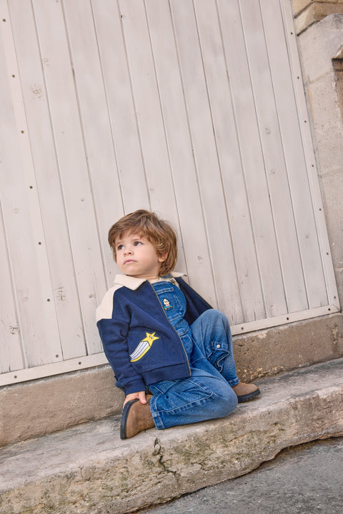Gilet - Prime Navy Bonton x Lili Scratchy - Image principale