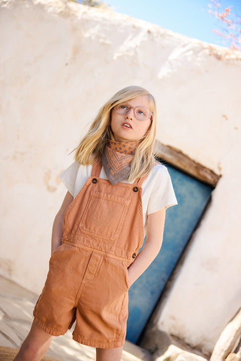 Scarf - Small model Cachou Bonton X Milk - Image principale