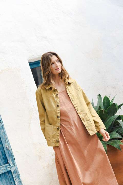 Vest - Violette woman chataigner bonton x milk - Image principale