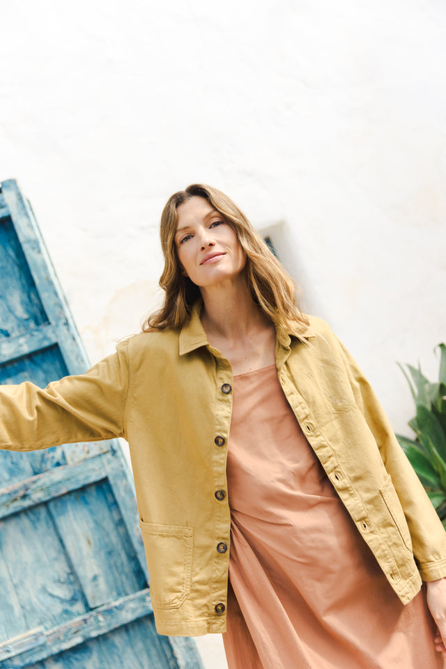 Vest - Violette woman chataigner bonton x milk - Image principale