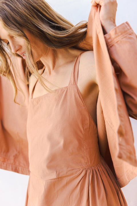 Vest - Violette Woman Cachou Bonton X Milk - Image principale