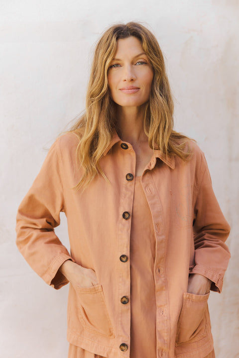 Vest - Violette Woman Cachou Bonton X Milk - Image principale