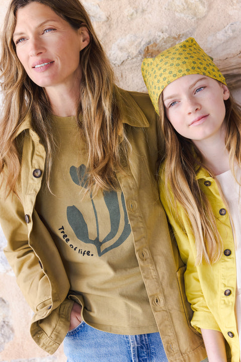 T-shirt - Capucine Women Chataigner Bonton x MilK - Image principale