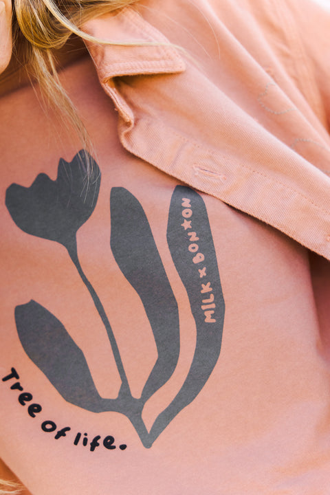 T -shirt - Capucine Women Cachou Bonton X Milk - Image principale