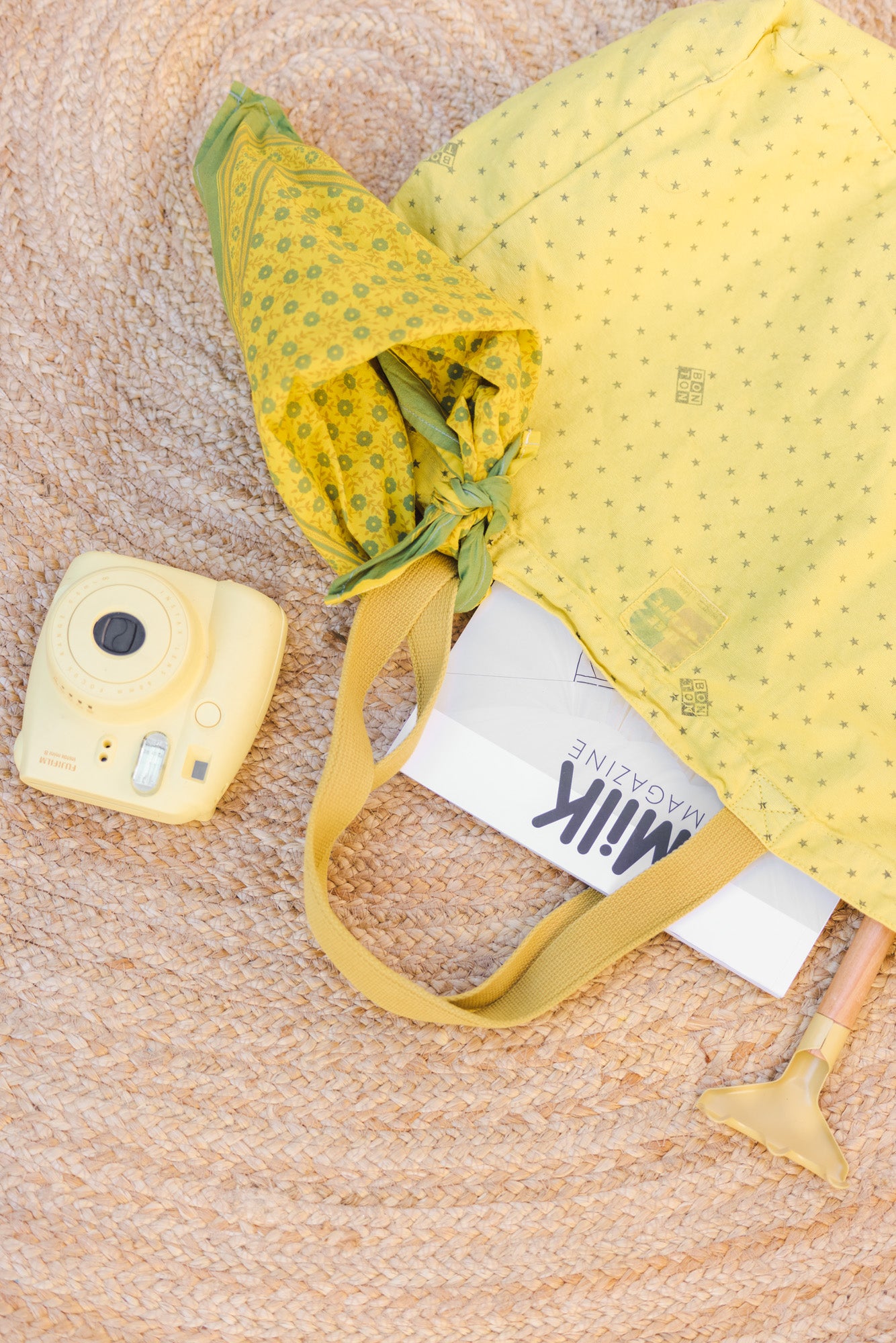 Foulard - Petit modèle Genêt Bonton x MilK