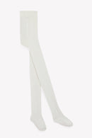 Collants - Côtes crème