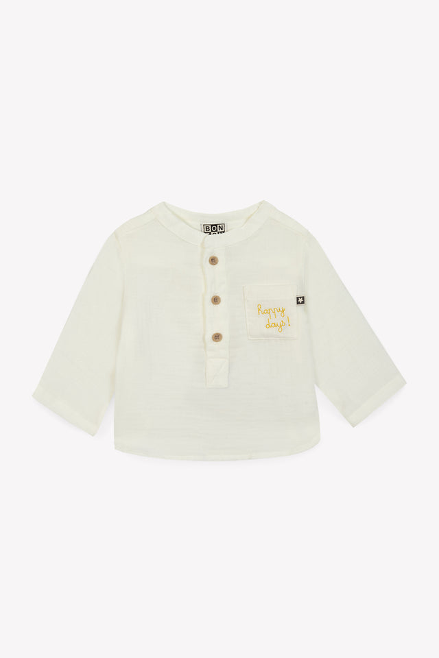 Chemise - Bébé garçon 100% coton bio - Image principale