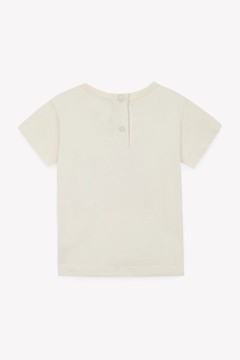 T -shirt - Baby Girl in organic cotton Print Baby Bloom - Image principale