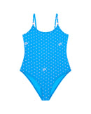 Maillot de bain - imprimé étoiles FIlle collbaoration BONTON x SUNDEK
