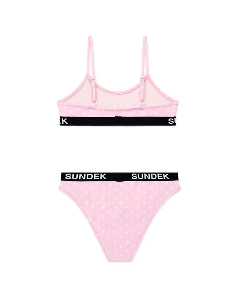 Maillot de bain - 2 pièces brassière fille collaboration BONTON x SUNDEK - Image principale