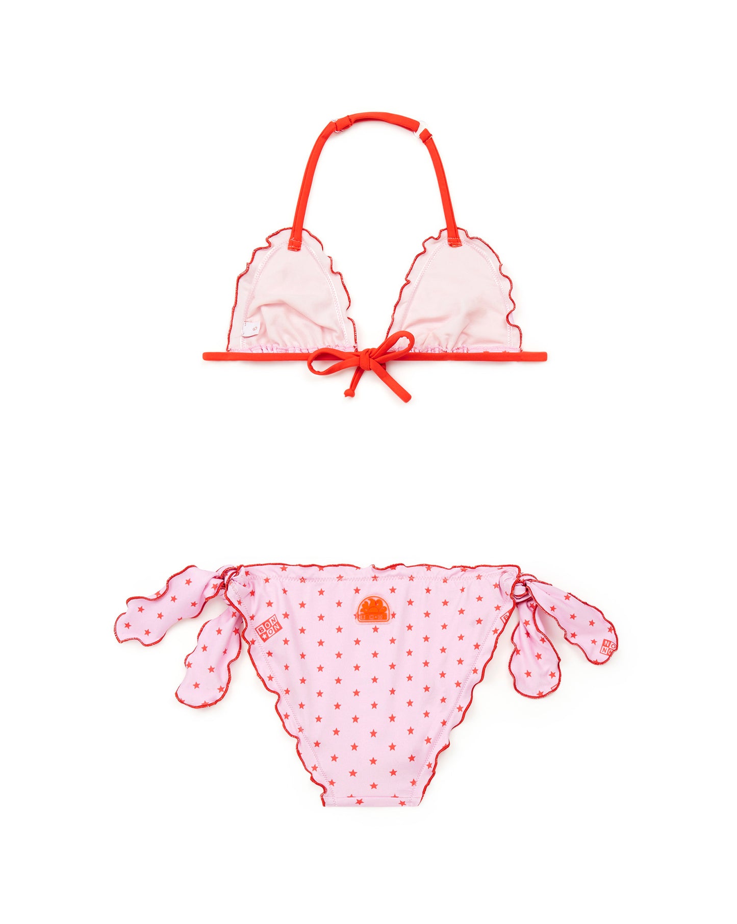 Maillot de bain - 2 pièces à volants fille collaboration BONTON x SUNDEK