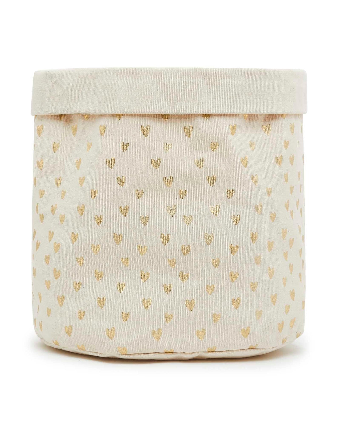 Panier - grand format en toile de coton