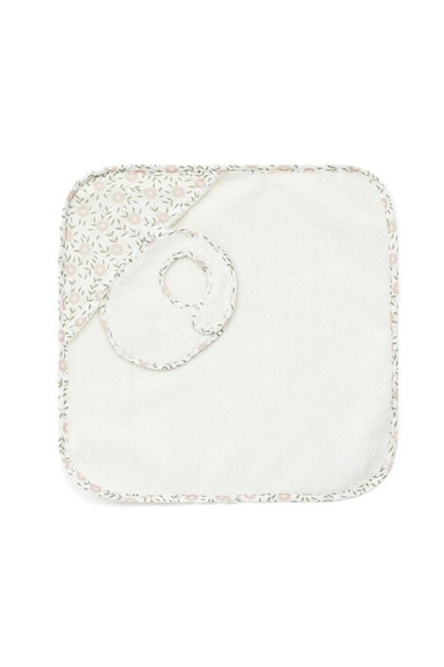 Sortie de bain et Bavoir - rose - Image principale