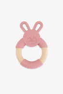 Hochet - Silicone rose