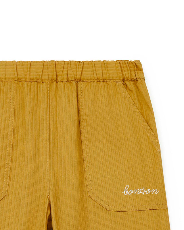 Pantalon - Garçon coton façonné - Image alternative