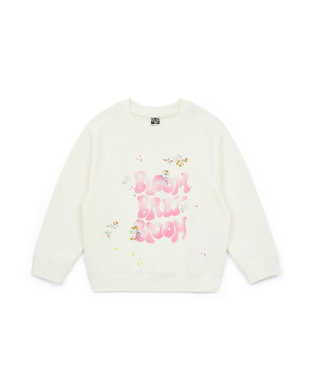 Sweatshirt - Bloom Baby Crème - Image principale